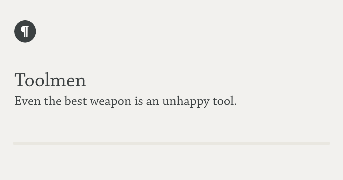 Toolmen